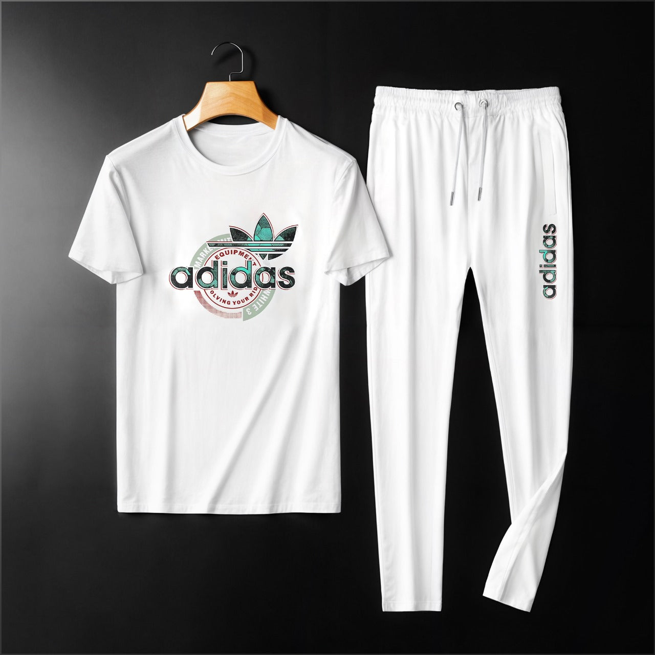 Men's Luxury Selling White Co-Ord Set