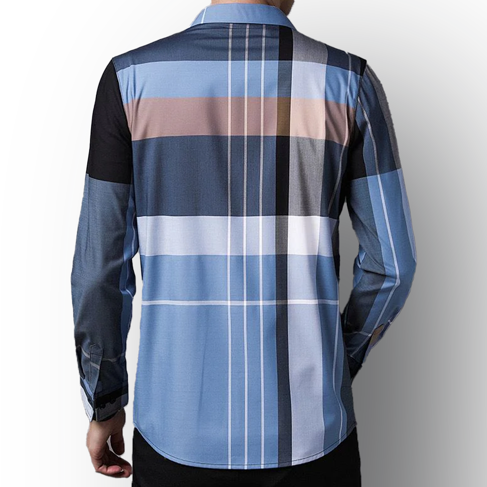 Blue Horizon Cotton Full Sleeve Check Shirt (SOB)