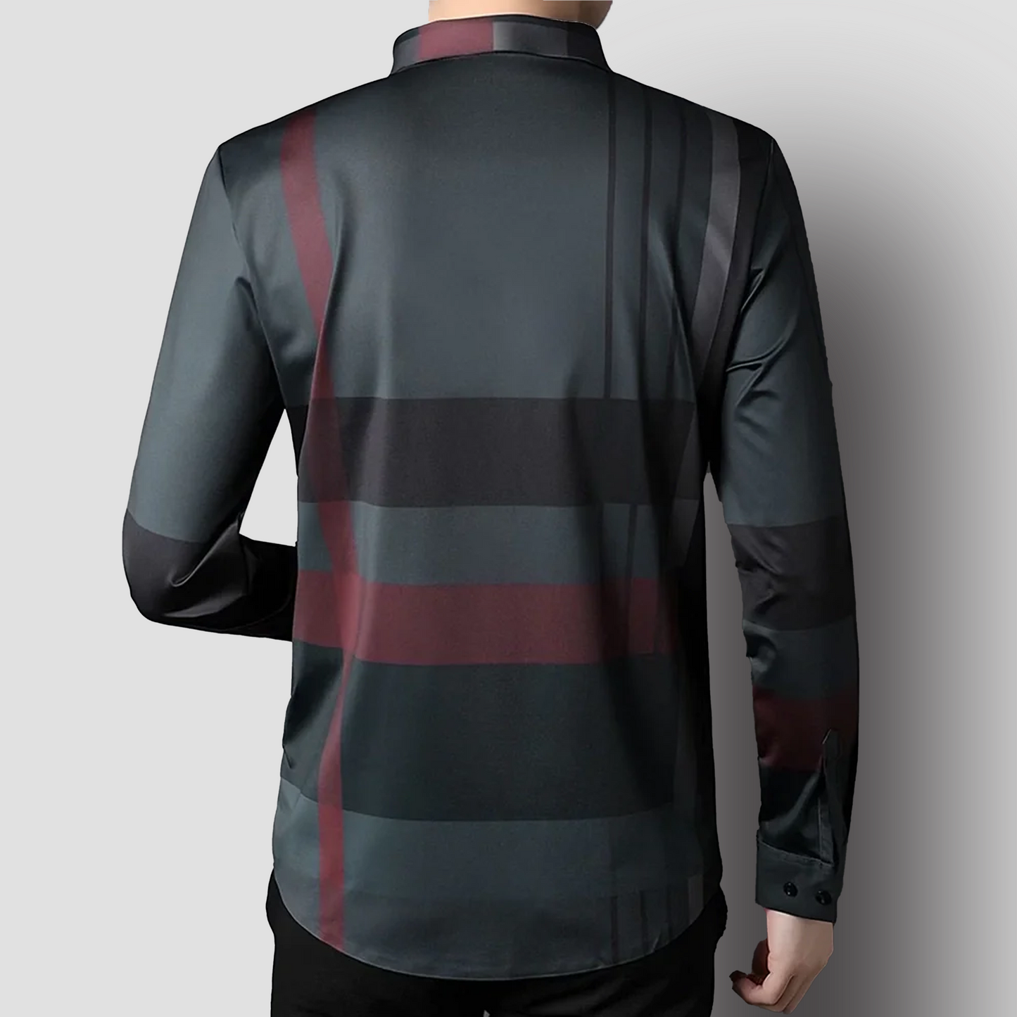 Crimson Edge Cotton Check Shirt (RBL)