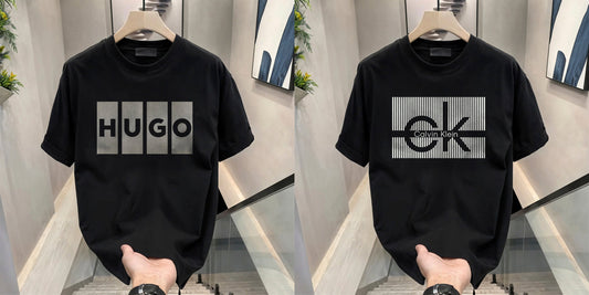 Men's Brand Premium Selling T-Shirt (BD-HUGO BOX+CK)