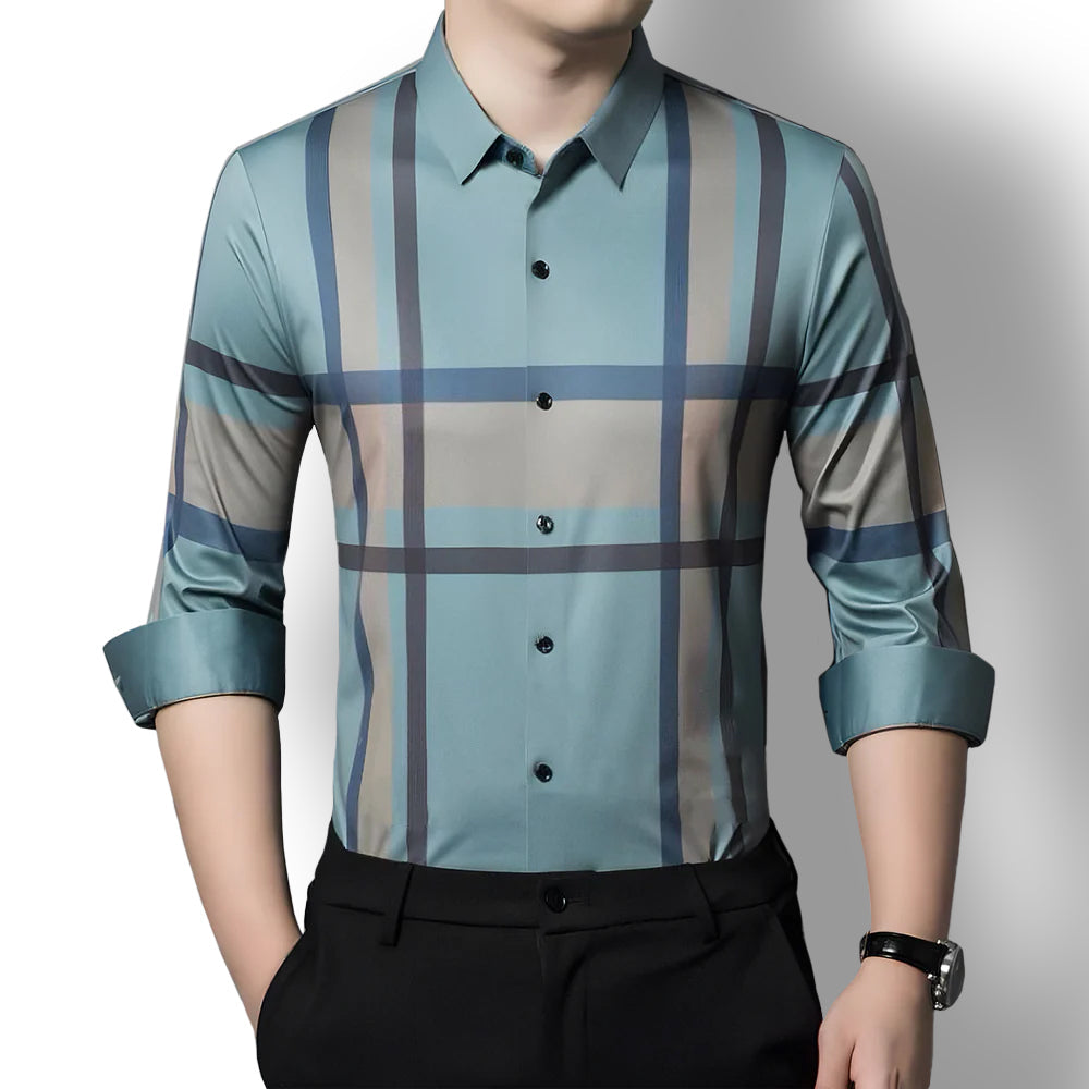 Skyline Elegance Cotton Full Sleeve Check Shirt (GC 2)