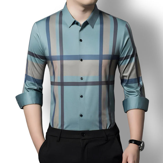 Skyline Elegance Cotton Full Sleeve Check Shirt (GC 2)