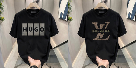 Men's Brand Premium Selling T-Shirt (BD-HUGO BOX+LV)
