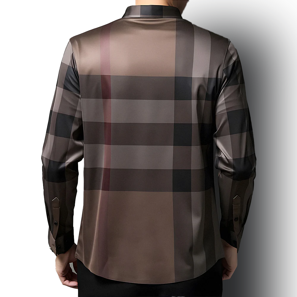 Earth Tone Classic Cotton Check Shirt (BB CHECK)