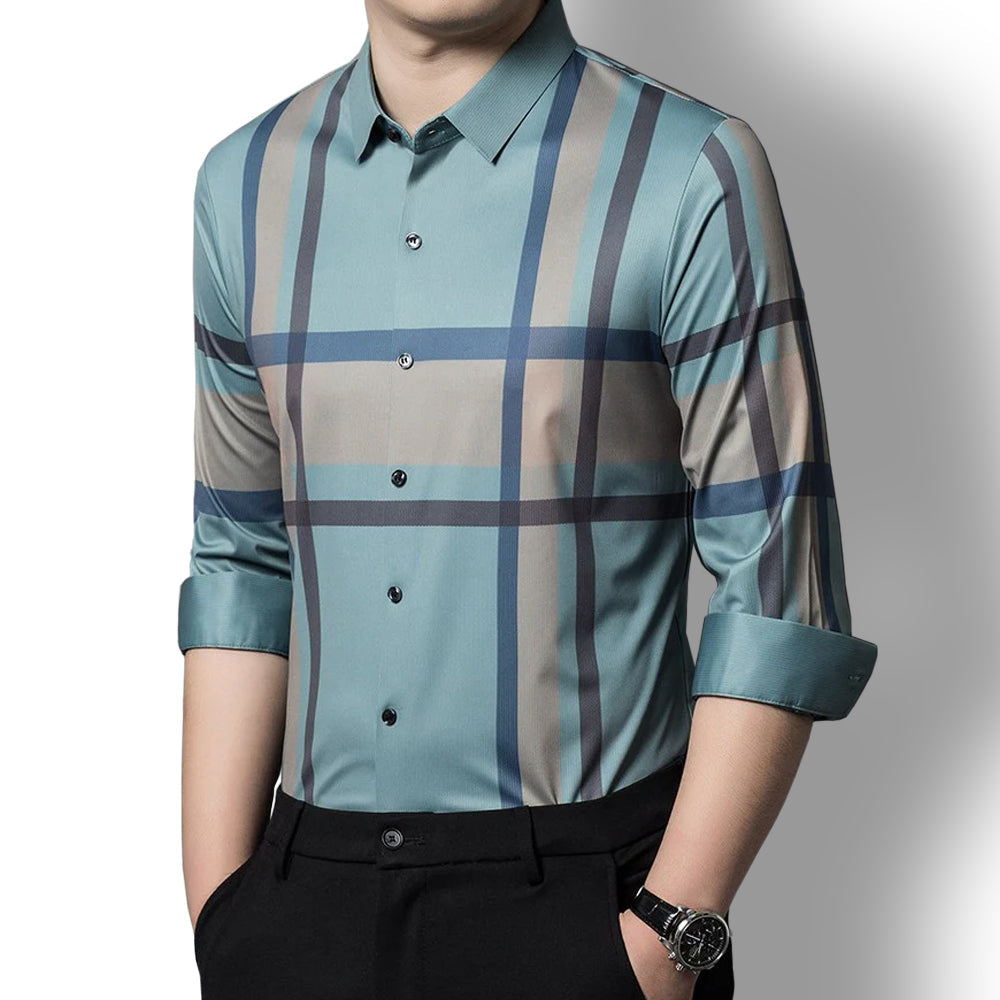 Skyline Elegance Cotton Full Sleeve Check Shirt (GC 2)