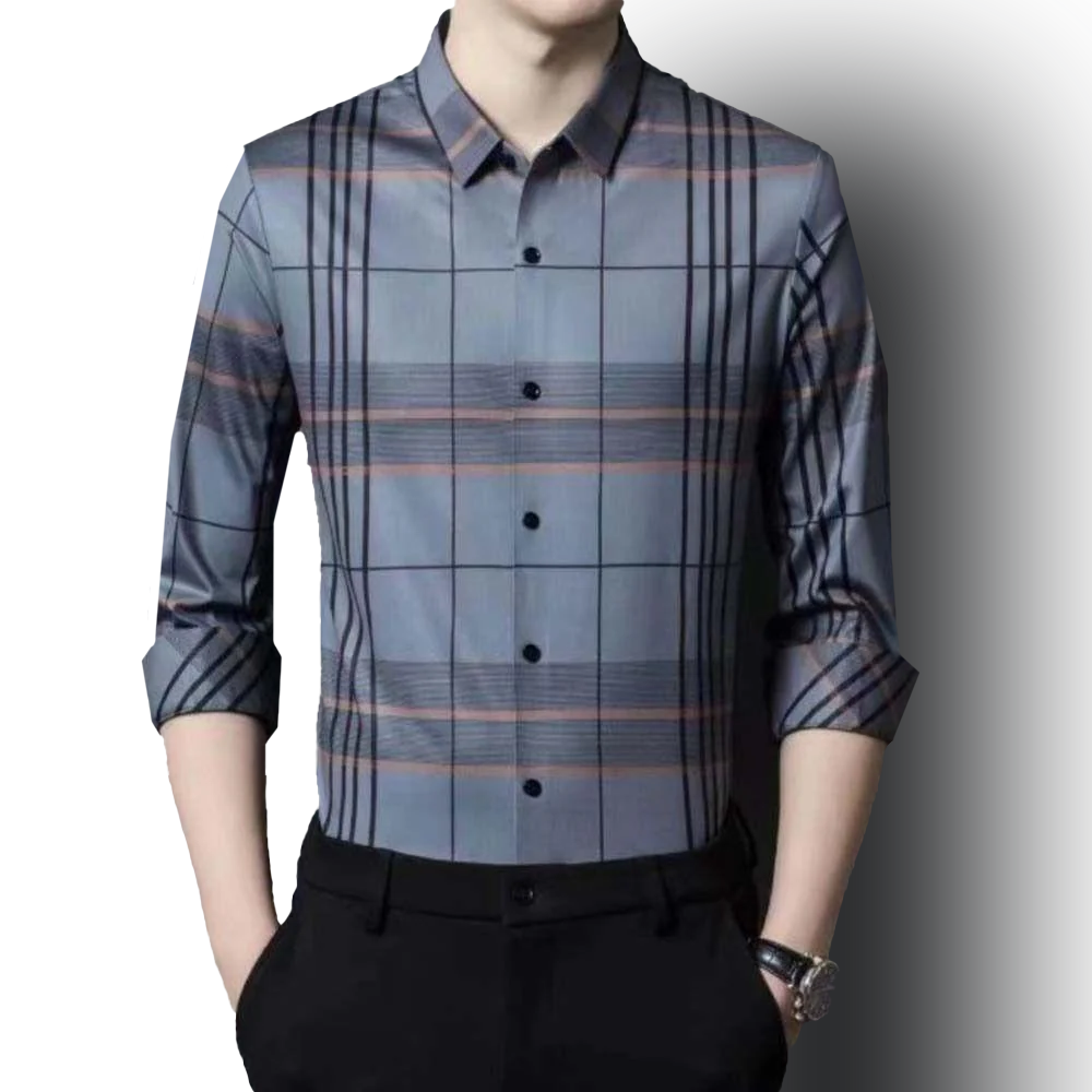 Oceanic Style Cotton Full Sleeve Check Shirt (GL)