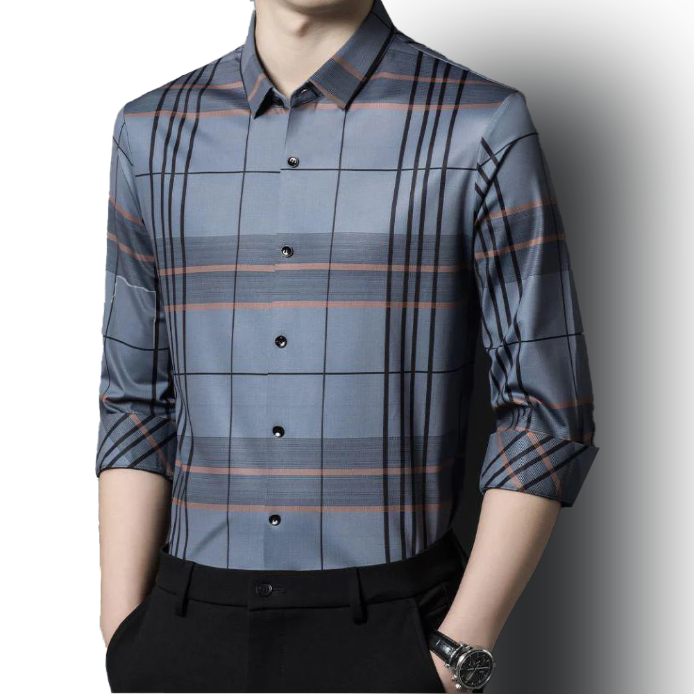 Oceanic Style Cotton Full Sleeve Check Shirt (GL)