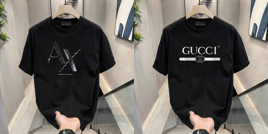 Men's Brand Premium Selling T-Shirt (BD-AX CUT+GUCCI)