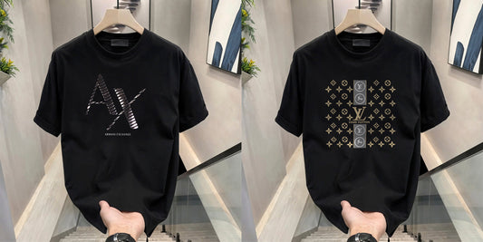 Men's Brand Premium Selling T-Shirt (BD-AX CUT+LV STARS)