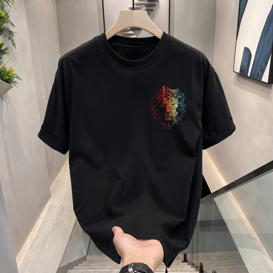 Men's Luxury Cotton T-shirts (LION)