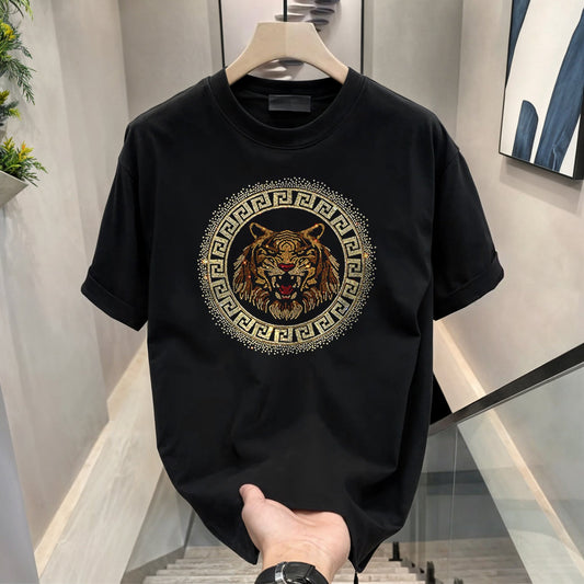 Men's Rhinestone Luxury T-shirts (TIGER 3)